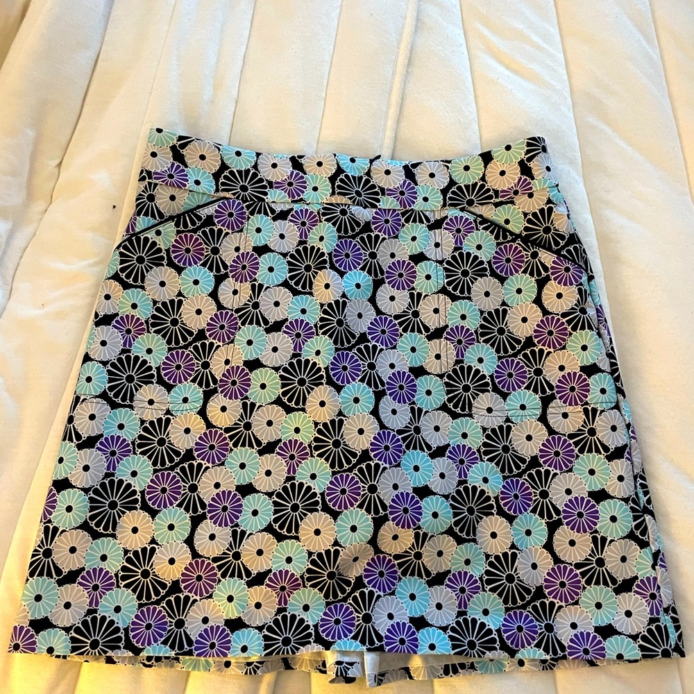 Peter Millar flower golf skirt